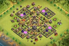 部落冲突中国地图阵九本（9本阵型最佳布局） 