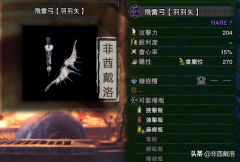 怪物猎人世界雷弓配装6.0（暴力输出配装分享） 