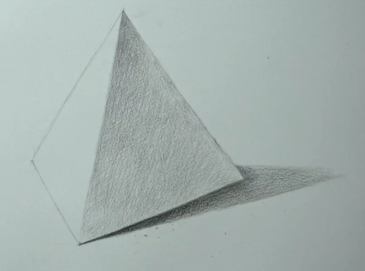 三棱锥图片怎么画简单三棱锥的制作方法