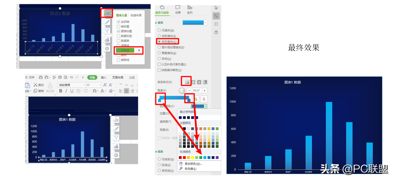 wps柱状图怎么制作手机wps制作柱状图的教程