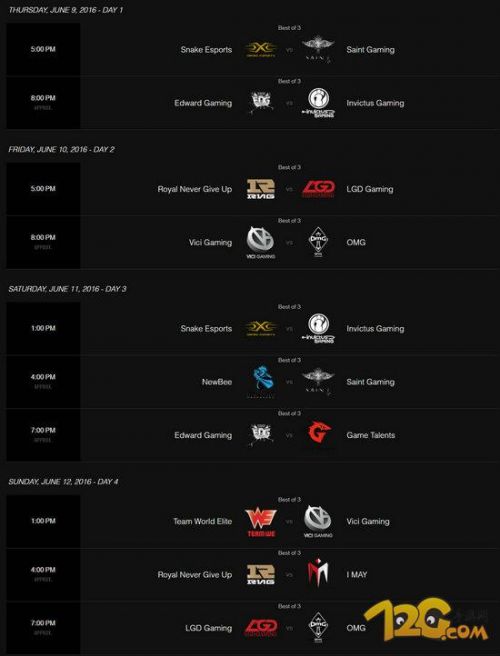 LPL2016夏季赛赛程表 LOL夏季赛赛程及比赛时间介绍