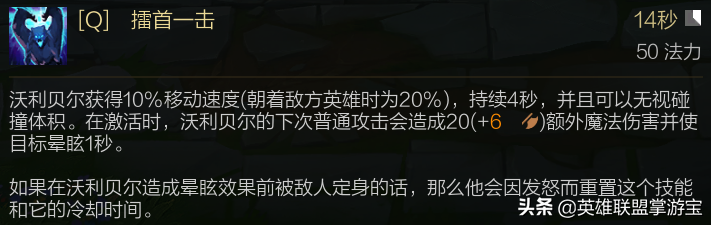 LOL新版沃利贝尔上分秘诀解读：感受蛮荒之力