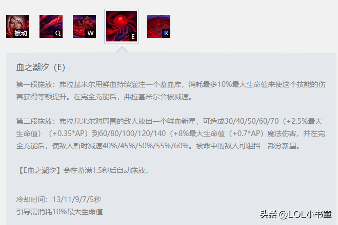 LOL：爆伤流吸血鬼上单玩法——掌控技能机制，加快发育速度