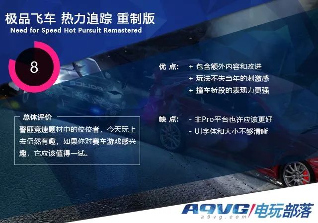 《极品飞车 热力追踪 重制版》评测：10年后还是干柴烈火