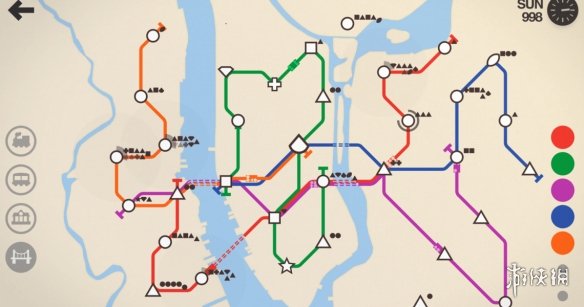 喜加一：经营管理类游戏《迷你地铁》IOS限时免费