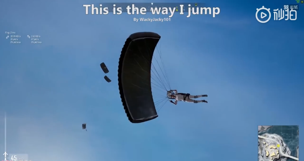 绝地求生：新跳伞机制下如何快速落地 外服大神教你最强跳伞技巧