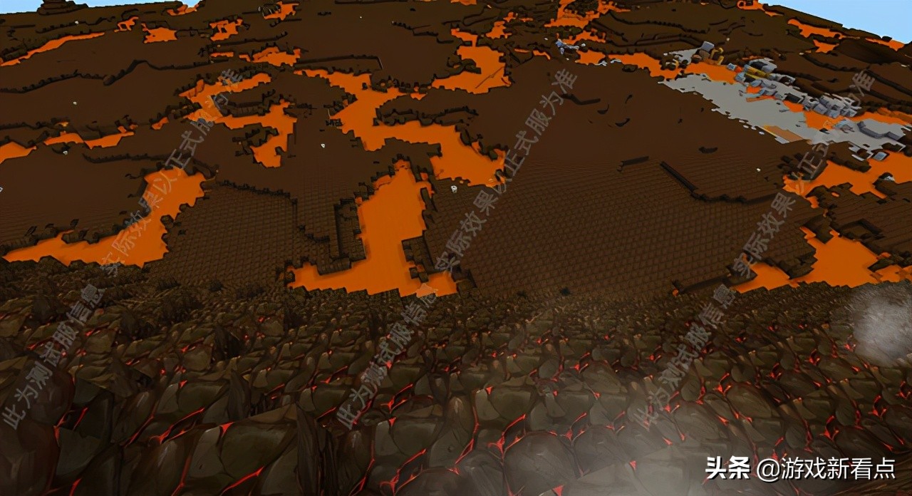 迷你世界：火山地形诞生强大生物，无视岩浆伤害，可当玩家坐骑