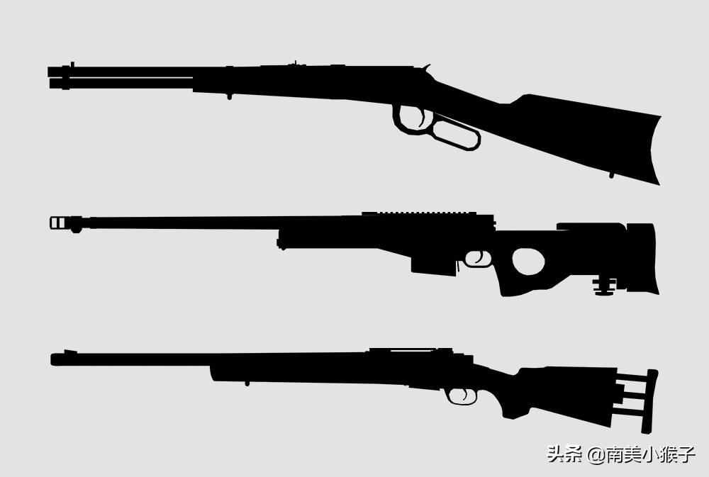 《绝地求生》一共12把枪，萌新看不懂，老玩家能认出所有
