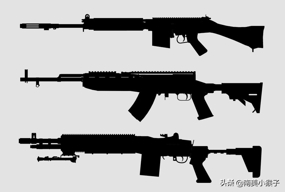 《绝地求生》一共12把枪，萌新看不懂，老玩家能认出所有