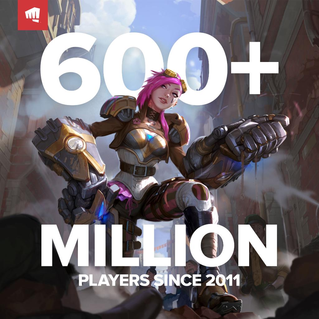 2011年至今《英雄联盟》全球玩家超6亿 仍是最火PC游戏