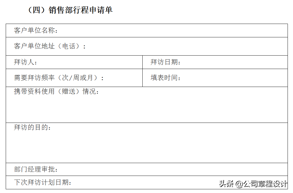 「敬请收藏」某上市公司流出的全套销售方案