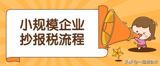 来了！最新小规模企业抄报税流程大全，小白都能学会