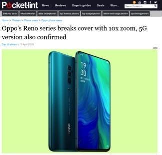 口碑炸裂为哪般?OPPO Reno这3点饱受外媒&用户好评