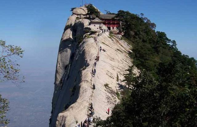 文化之五岳：东岳泰山，西岳华山，中岳嵩山，北岳恒山，南岳衡山