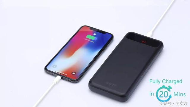 石墨烯充电宝，20 分钟充满6000mAh！