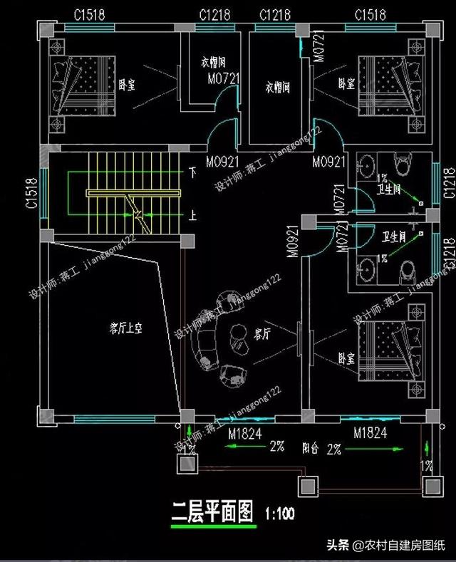 5款新农村自建房设计，带堂屋才完美，2和4最实用