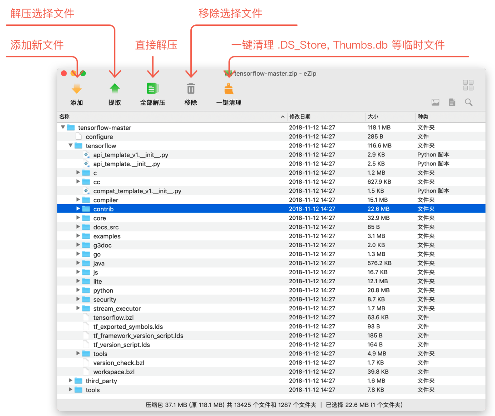 你用Windows压缩的rar文件，我在Mac上打不开？