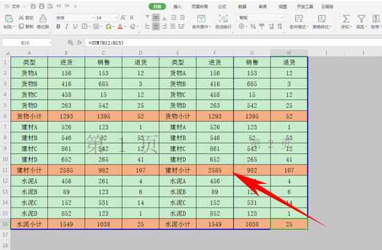 WPS表格办公—自动显示分页符的方法