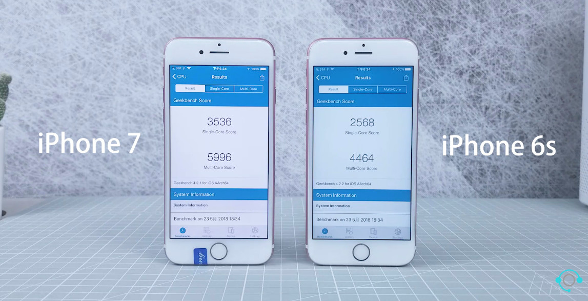iOS10系统的iPhone 6s对比iPhone 7，价格差一倍，体验也差一倍？