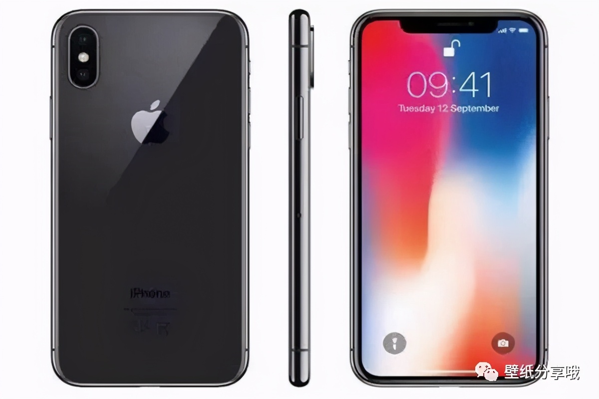 iPhone X 的内置原生壁纸苹果手机壁纸分享