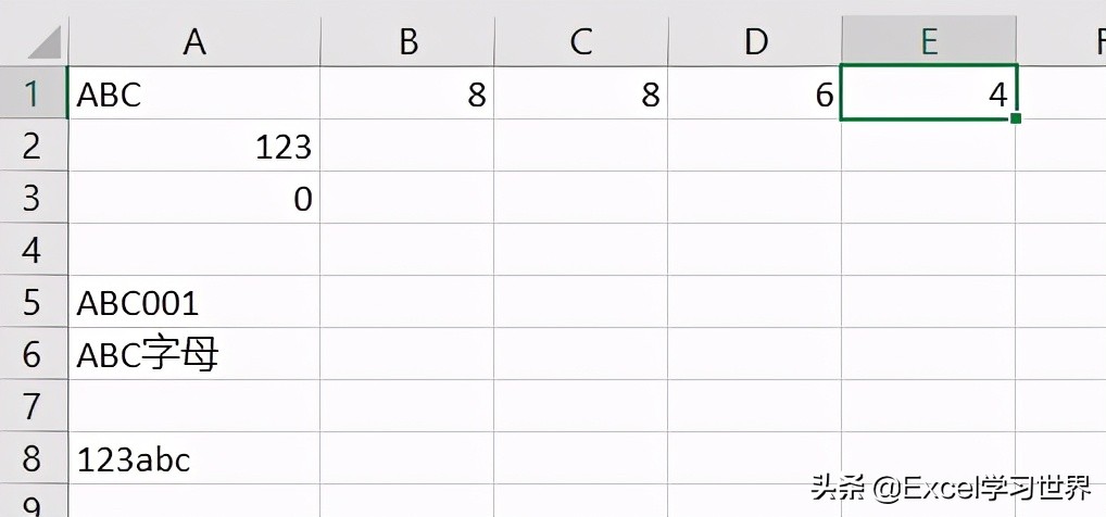 罕见知识点 – Excel 参数这样用，才能算出区域内文本单元格的数量