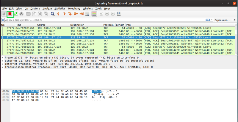 Ubuntu 上 Wireshark 的安装与使用