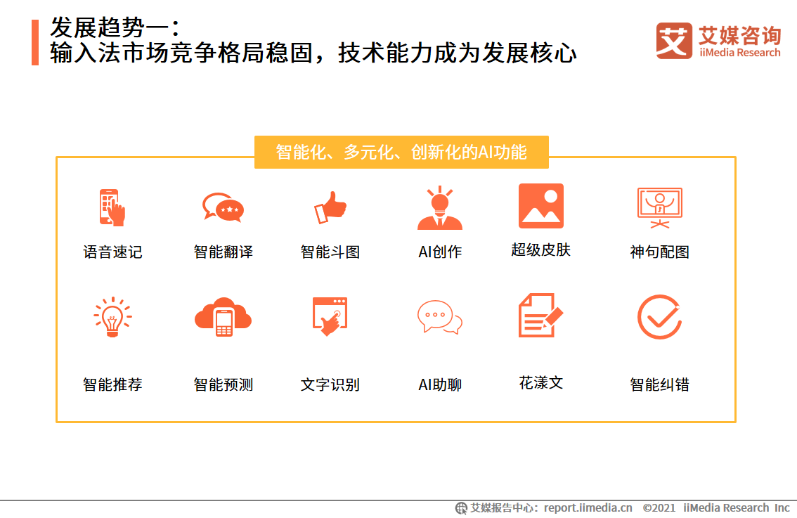 中国第三方手机输入法行业报告：2021年用户规模预计达7.81亿人