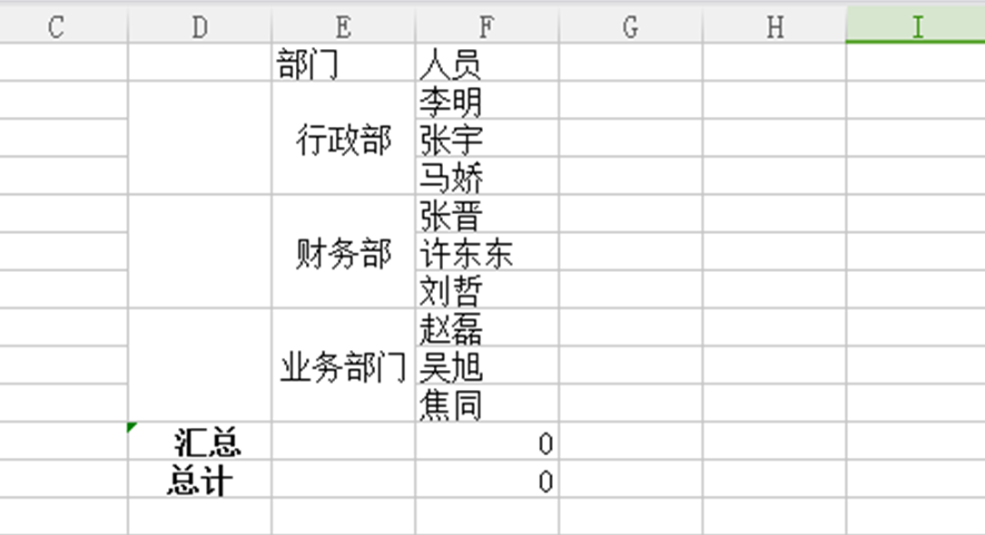 表格技巧—Excel怎么批量合并单元格