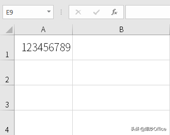 Excel中变成了科学计数法格式的数据怎样恢复正常显示？