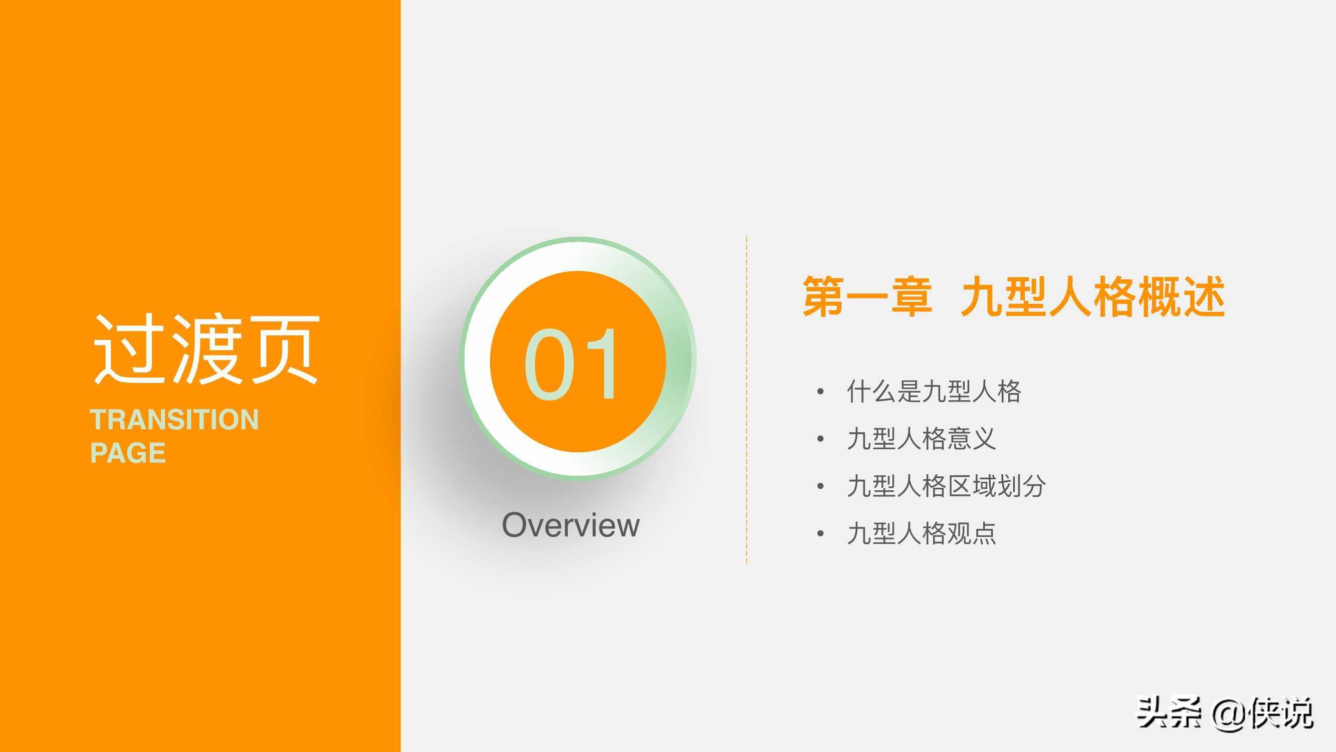 人力资源培训课程系列之：九型人格培训（PPT）