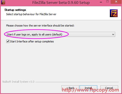 FileZilla Server图文安装教程