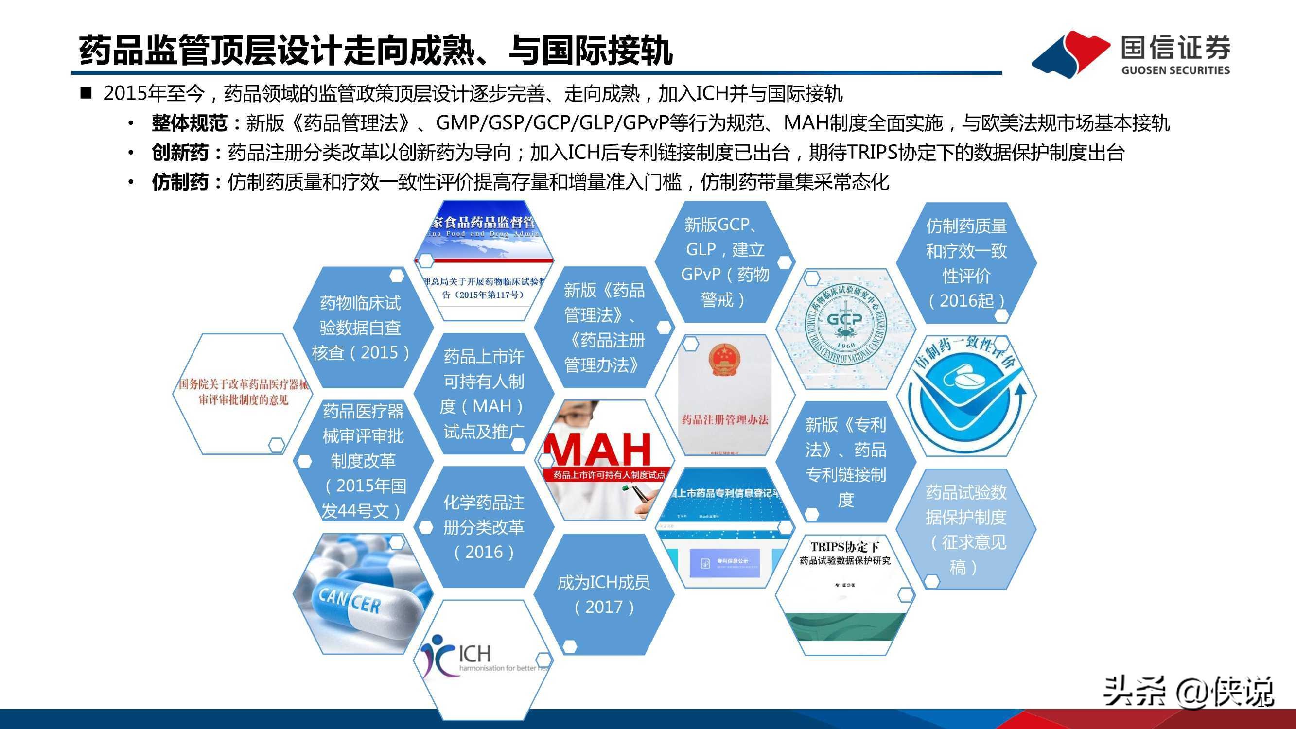 医药行业研究及下半年投资策略：创新、国际化、消费升级