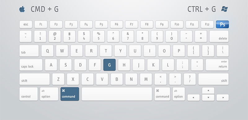 最实用的PS快捷键使用图文指南