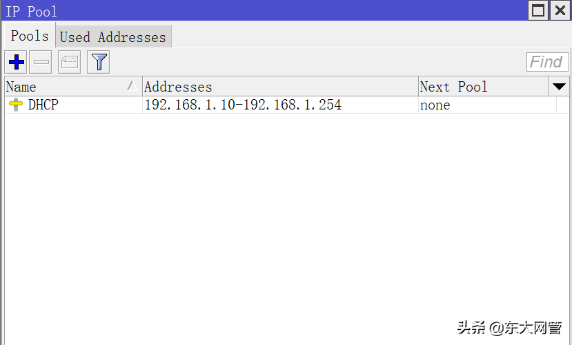 软路由RouterOS 设置LAN和DHCP