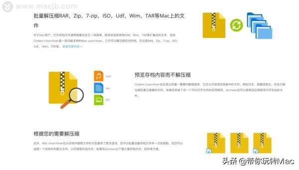 Mac上好用的解压缩工具Cisdem Unarchiver