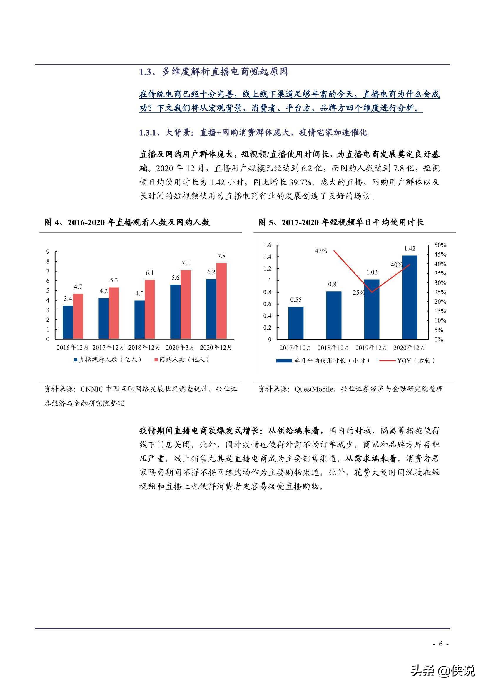 2021年中国直播电商行业发展前景及MCN机构转型升级研究报告