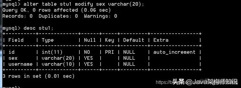 Mysql常用基础操作命令及数据操作命令一览