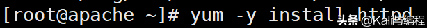 Kali与编程：centos7上搭建web服务器进阶操作
