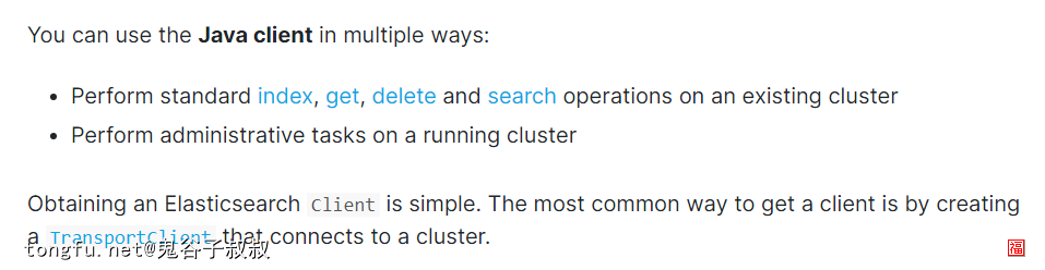 Java使用RestClient操作Elasticsearch搜索引擎数据库