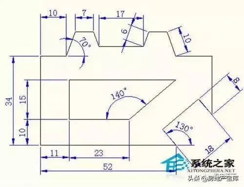 cad画斜线怎么画介绍；理解cad画45度斜线命令