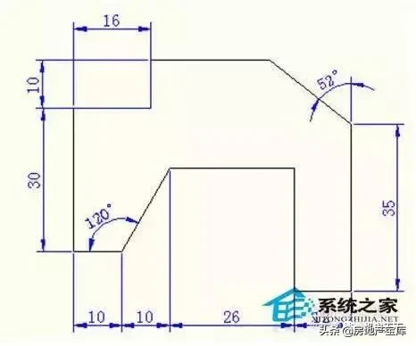 cad画斜线怎么画介绍；理解cad画45度斜线命令