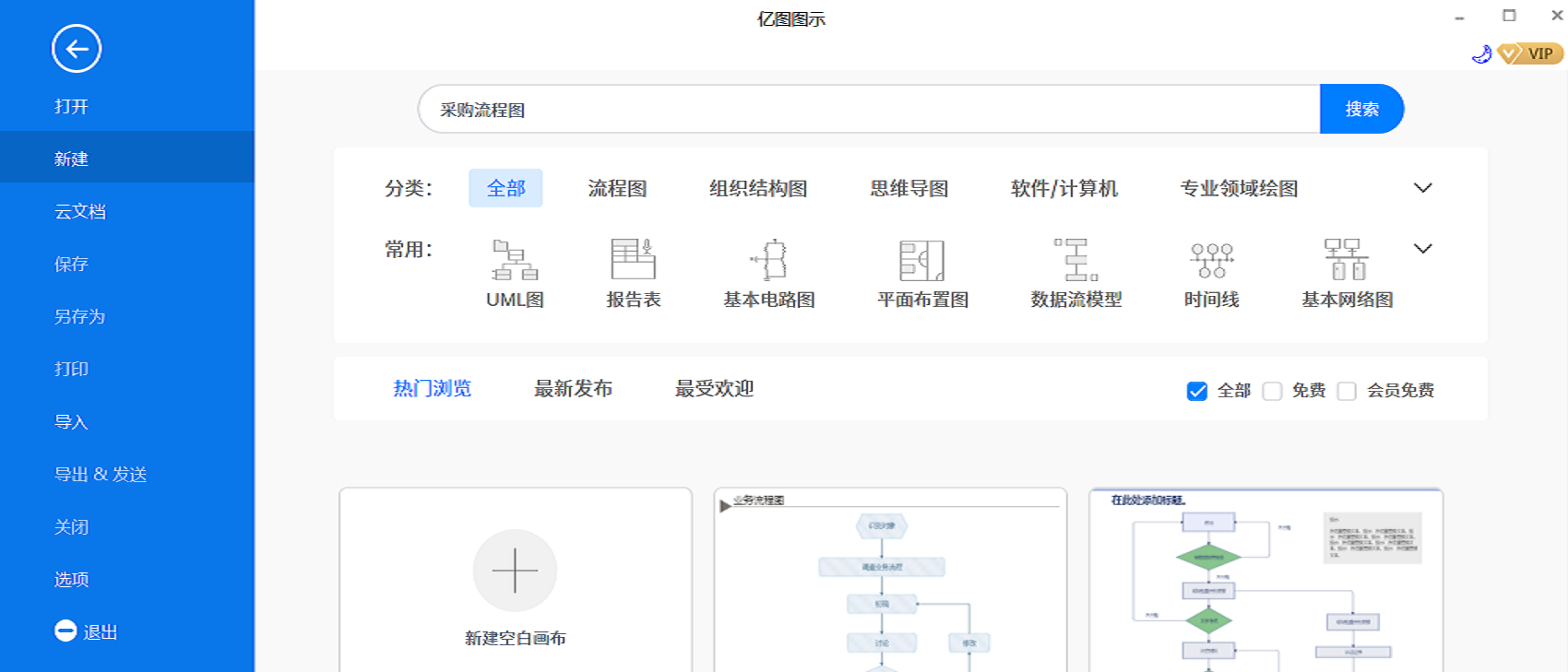 采购流程图用什么软件做？五步解析绘制方法