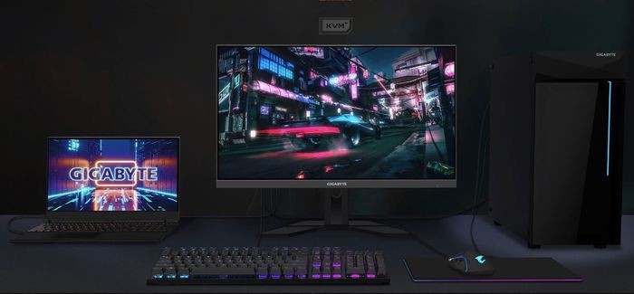 技嘉发布M28U显示器：4K+144Hz，集成KVM功能