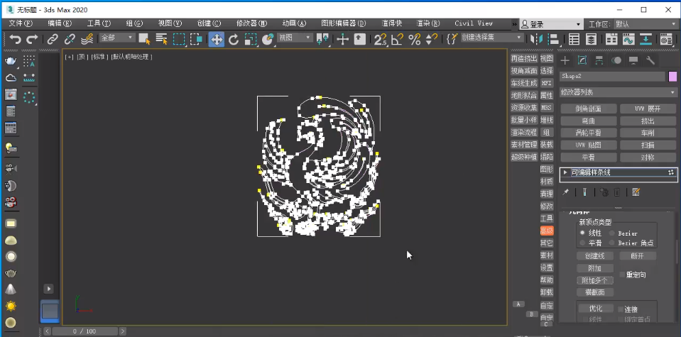 3D建模：1分钟，教你如何快速用3Dmax把喜欢的图片变成三维模型