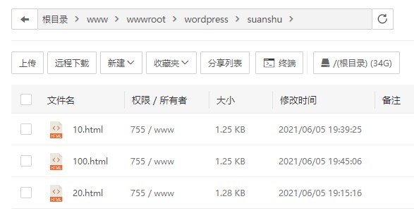 JavaScript新建html网页发布到wordpress网站