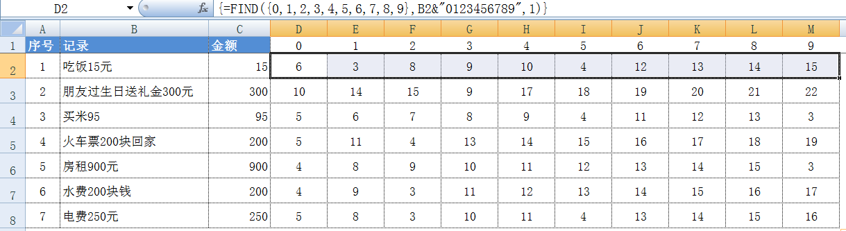 Excel｜一个小实例（从文本中提取数字）了解数组及数组公式