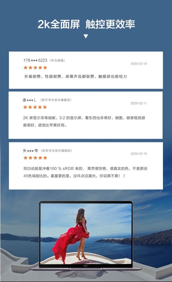 叫好又叫座，华为MateBook 13 2020款热销口碑受用户追捧