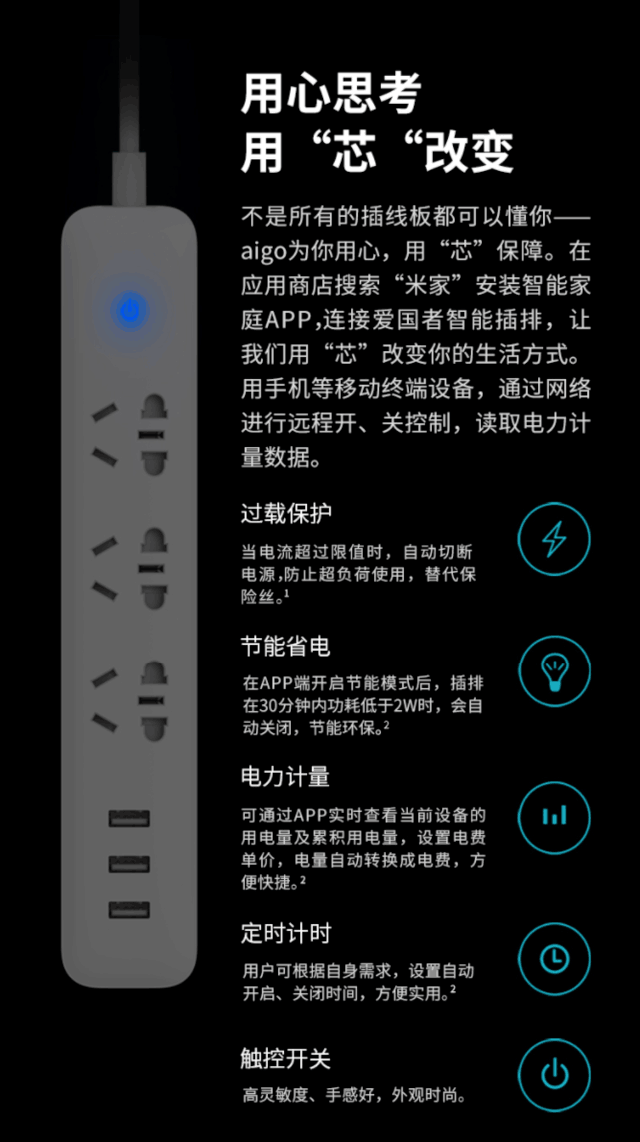 智能插线板哪个牌子好？首推国民好物aigo