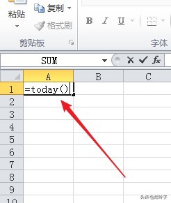 让单元格内的日期随时间自动变化，这两个简单函数来帮忙