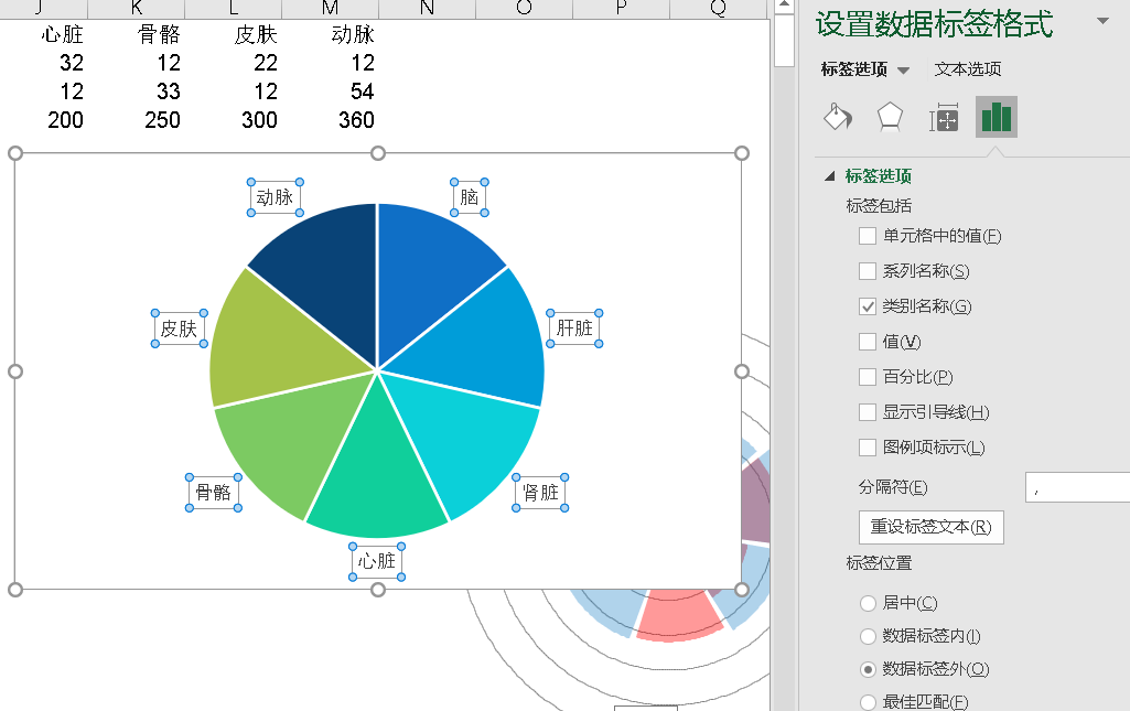 用Excel绘制Cell上的漂亮配图